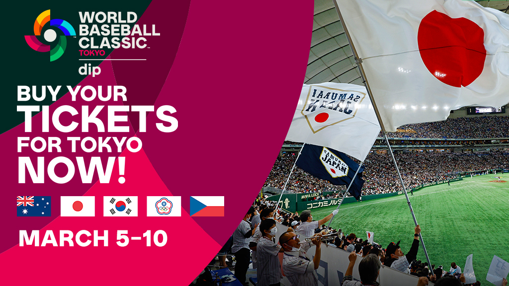 2026 World Baseball Classic Tokyo Pool presented by dip ticket pre