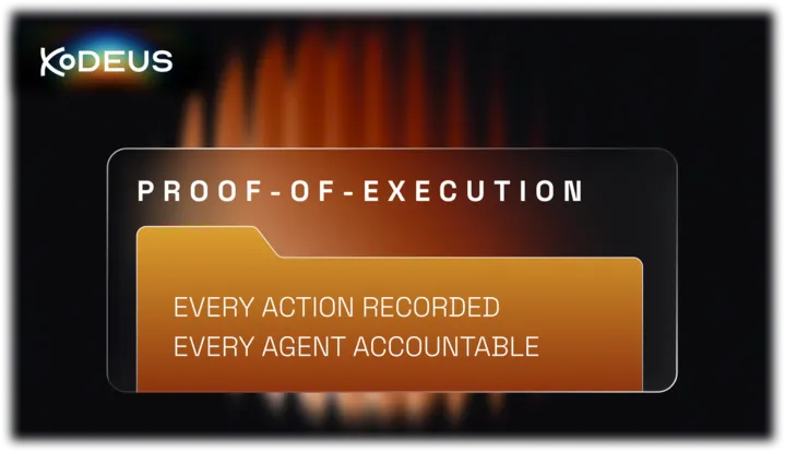 TheKodeusLabs's tweet photo. AI without provenance can’t be trusted.

Kodeus agents log every step on DNAChain™ identity, lineage, tool usage, decisions, execution, even forks.

A new standard for verifiable autonomy. https://t.co/SuEBvYEk8m