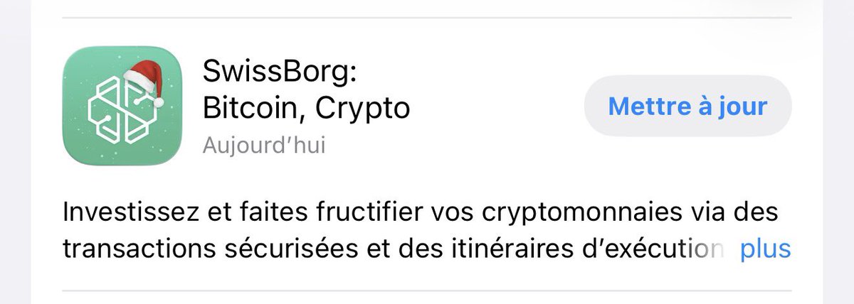 ocrteam_ch's tweet image. #borgers, Christmas is coming, #swissborg app update too. Thank you @swissborg