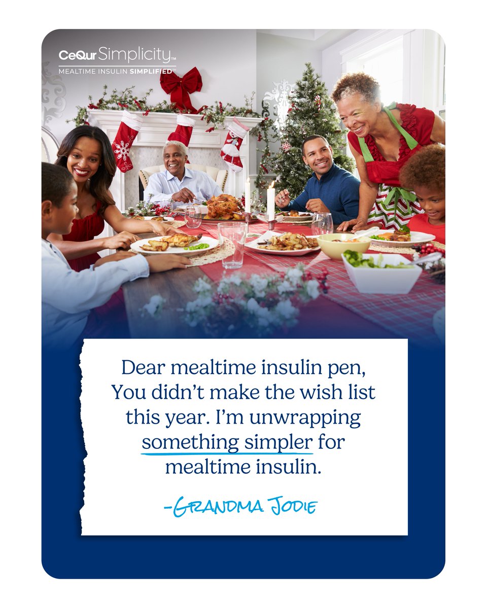 Sorry, insulin pen, you’re just not making the cut this year.

Unwrapping a simpler way to handle mealtime insulin, and it comes with fewer injections and less hassle.

#CeQurSimplicity #BreakUpWithThePen #WearableInsulinPatch #FDACleared #MealtimeInsulinSimplified