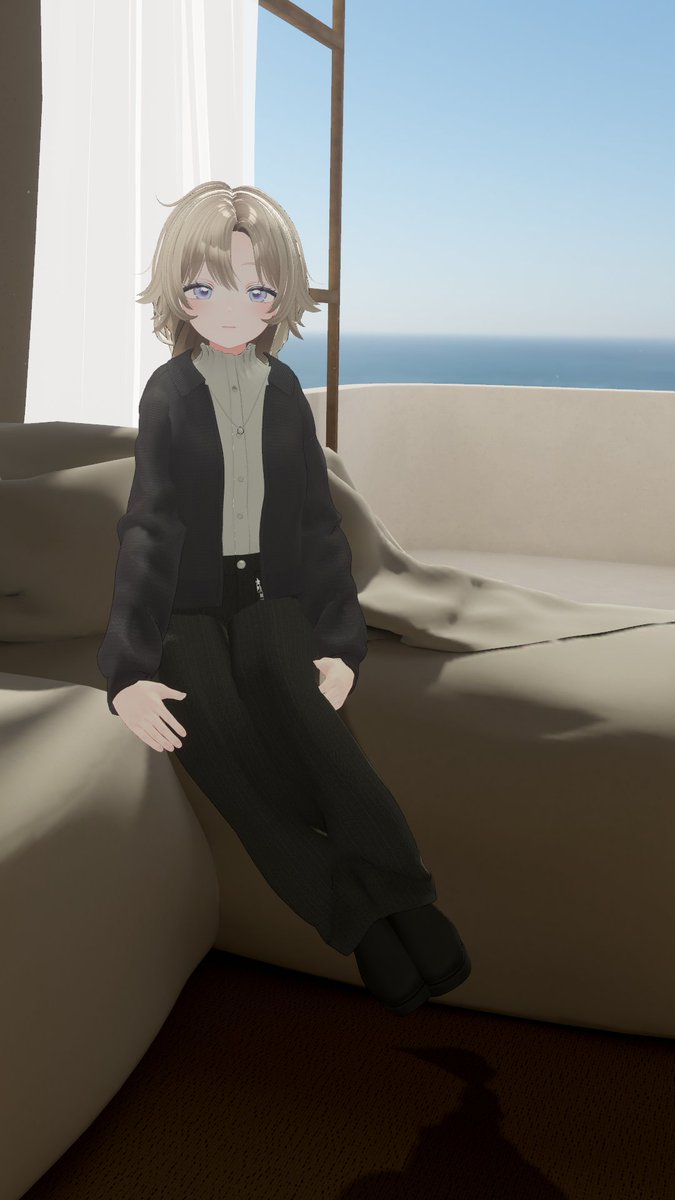 unino_vrc's tweet image. #Applause 様の新作【Silencieux Lumière #0014】のテスターをいたしました！カジュアルでもありクラシカルでもあるメニューで上着の開け閉めなどもできる機能的で素敵なお洋服です！ #uninonium #PR