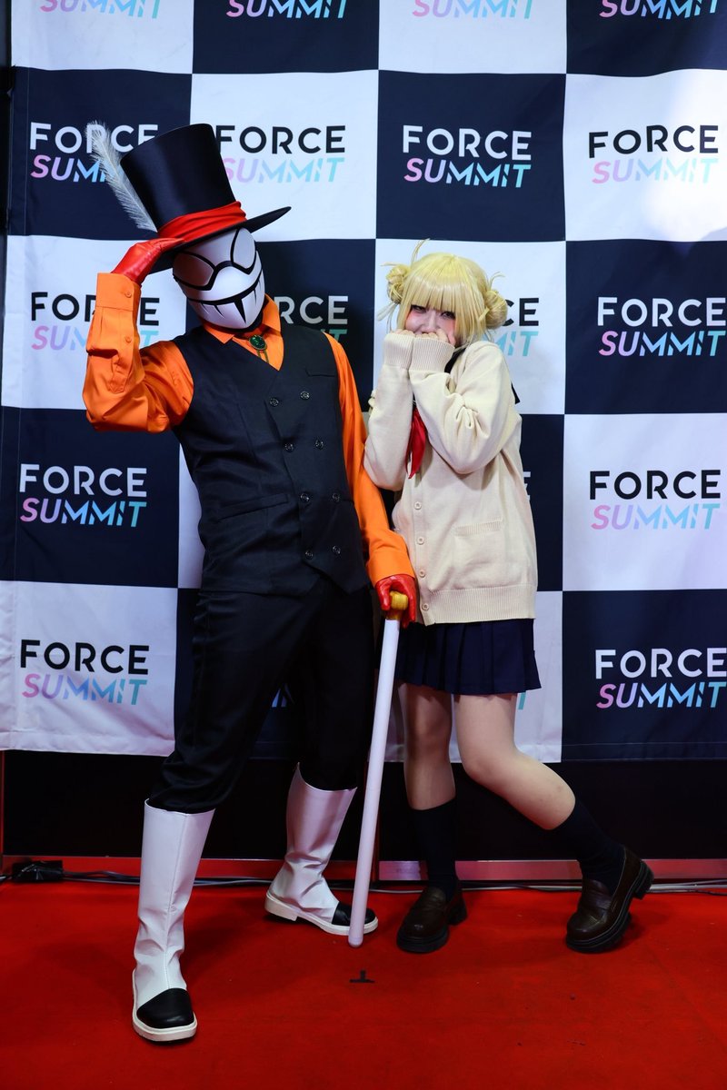 a_oicos's tweet photo. FORCE SUMMIT様(@force_summit )のブースにて撮っていただきました！
ノリがよすぎてめちゃめちゃ楽しい撮影でした🤣
ありがとうございました！！

＃東京コミコン2025
＃東京コミコン2025コスプレ
#TCC2025 https://t.co/fVF8Eyr0g4
