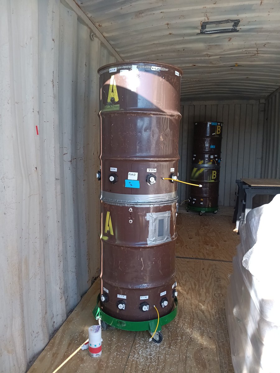 AGPRO2025's tweet photo. Our lab is teaming up with the USDA in Manhattan, KS, and Ecolab in Bono, AR to investigate how different fumigation treatments work to better protect stored grain from tough to control pests. This work will help support farmers and reduce grain loss across the food system. 🌾🔬 https://t.co/xu91HpkZ6U