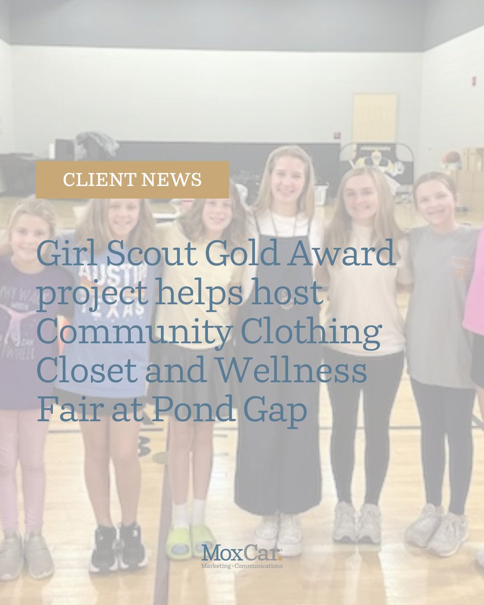 West High School senior and Girl Scout Ella Kate Vinson gave back to the community for her <a href="/GirlScoutCSA/">Girl Scout CSA</a> Gold Award Project.🤝

Ella Kate led the effort to create a clothing drive, and over the past few months, students, families and neighbors across Knoxville donated hundreds of