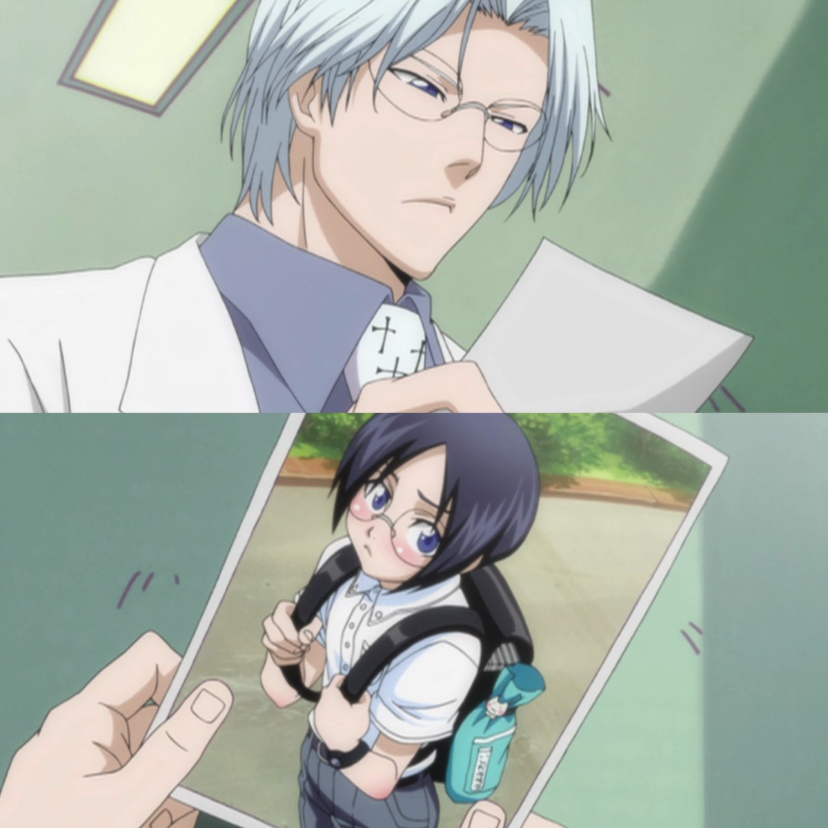 Ryuuken having this picture of little Uryuu is so cute 🥺🤍