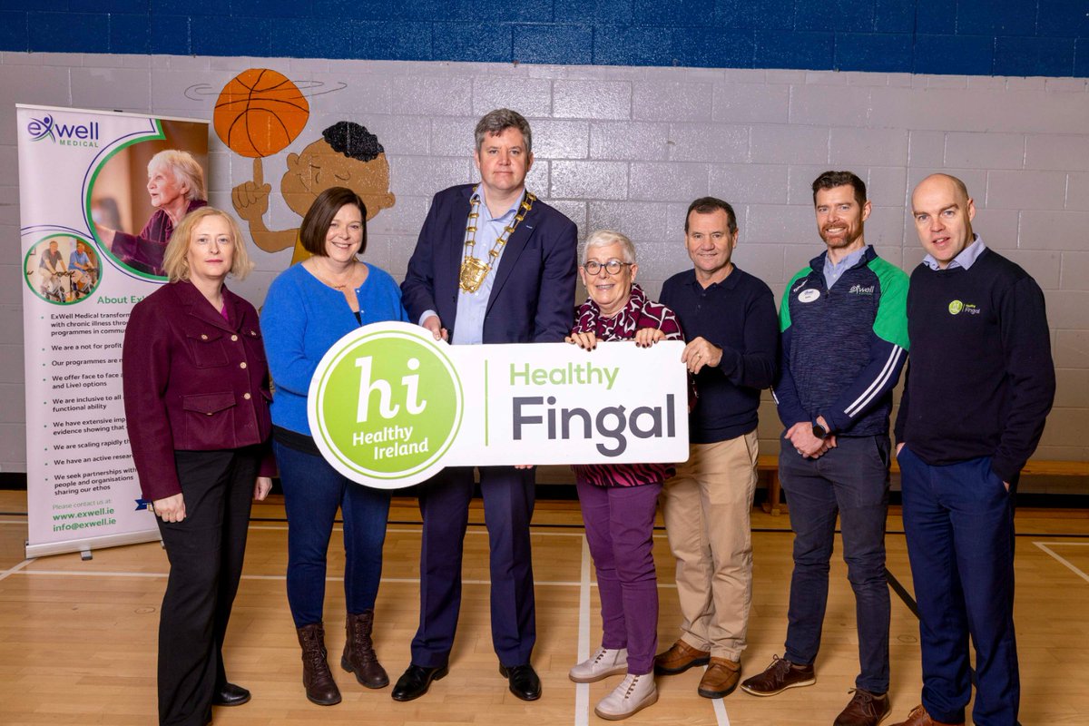 HealthyFingal's tweet image. Great news for Blakestown! A new ExWell Medical programme is taking place as part of Sláintecare Healthy Communities. GP-referred, medically supervised exercise for people living with chronic illness - right in your community!