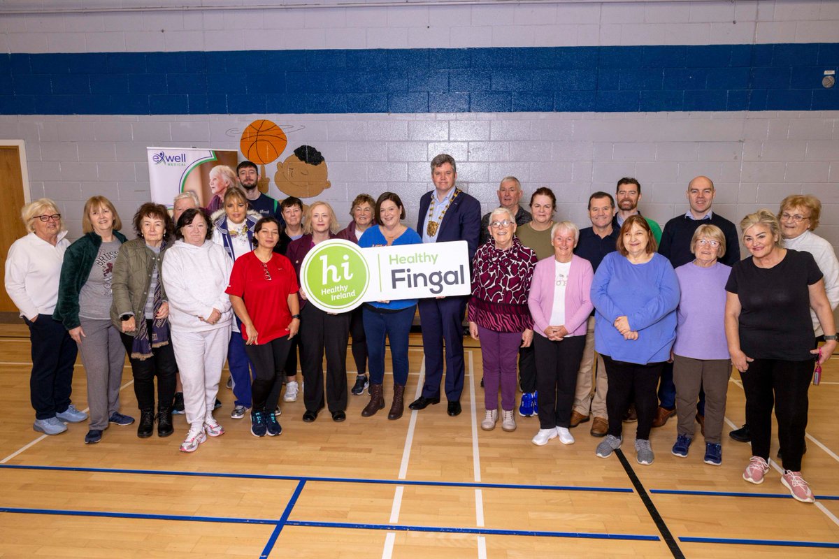 HealthyFingal's tweet image. Great news for Blakestown! A new ExWell Medical programme is taking place as part of Sláintecare Healthy Communities. GP-referred, medically supervised exercise for people living with chronic illness - right in your community!