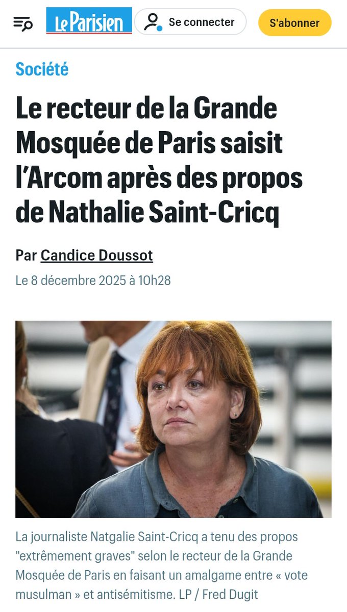 gh_thry_58y's tweet photo. Bonjour @NathalieStCricq et @FranceInfo !

Il semblerait qu'il va falloir que vous vous expliquiez sur vos propos #AntiIslam et #AntiLFI 🤔

👉 @ChemsHafiz saisit @Arcom_fr

#FranceInfo #AntiSemitisme #Racisme #VoteMusulman #NathalieStCricq #Islamophobie

https://t.co/dcNoUqm6it https://t.co/8Fx1ML4Qfr