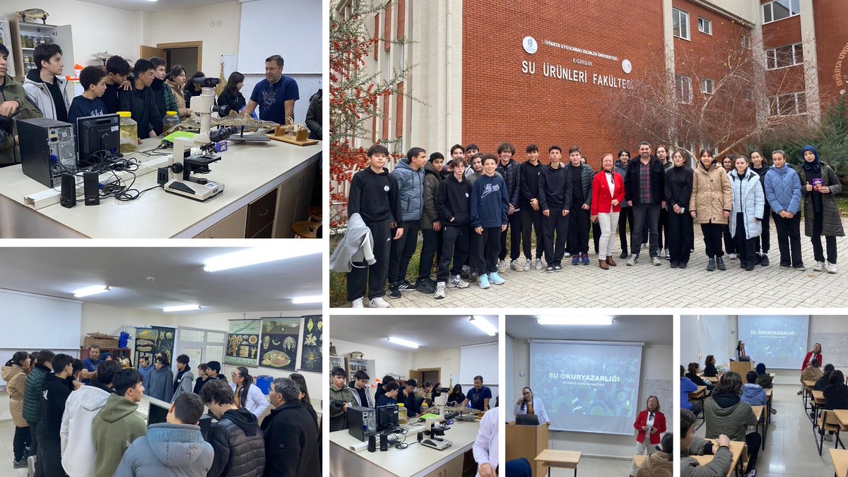 Su okuryazarlığı projesi kapsamında Tenzile Erdoğan Anadolu Lisesi 9.Öğrencileri fakültemize ziyaret gerçekleştirdiler. Prof. Dr. Şengül BİLGİN, Dr. Öğr. Üyesi Nezire Lerzan ÇİÇEK ve Dr. Öğr. Üyesi Ufuk Gürkan YILDIRIM "Su okuryazarlığı" konusunda tecrübelerini paylaşmıştır.