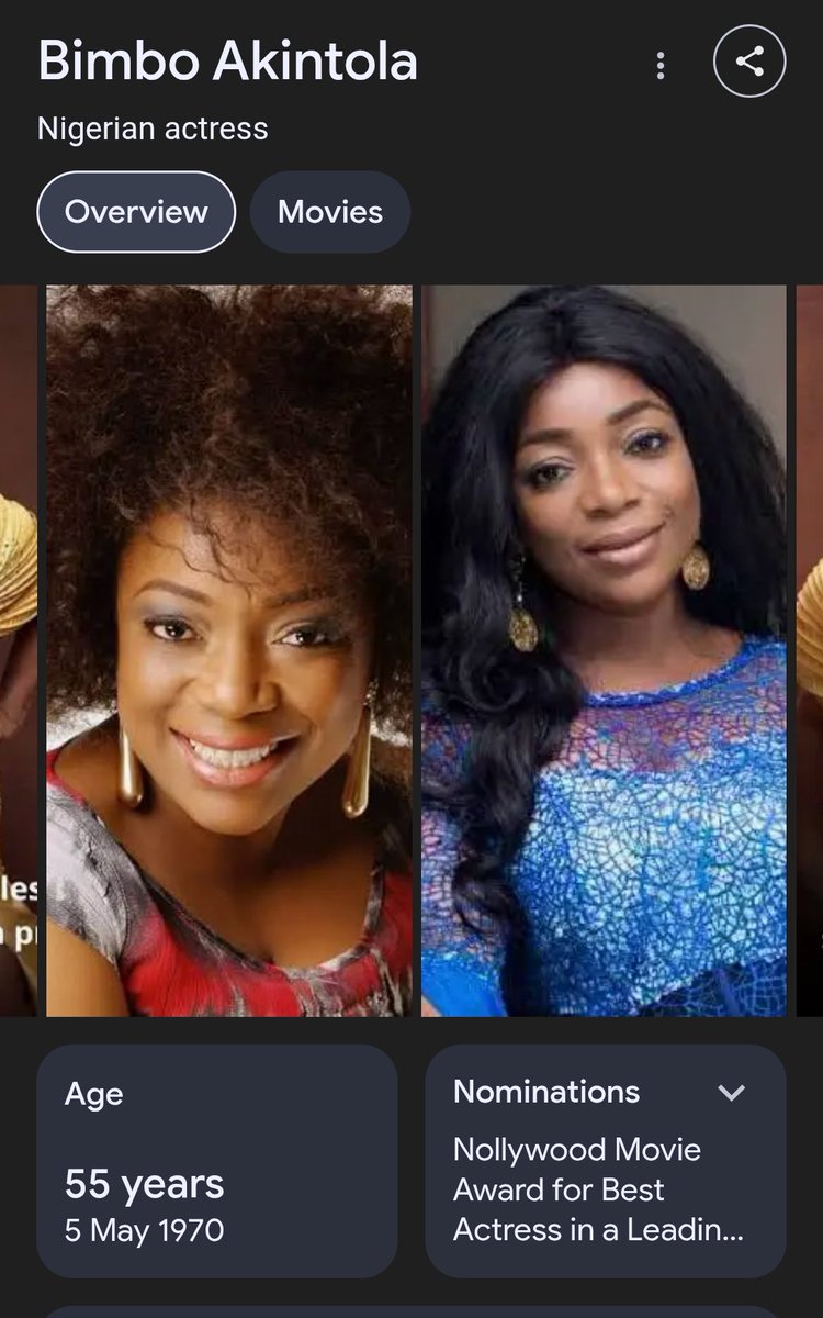TOncelar's tweet image. She is 55 years old by the way.
15 years above 40.

@BimboAkin
#Bimbo_Akintola.