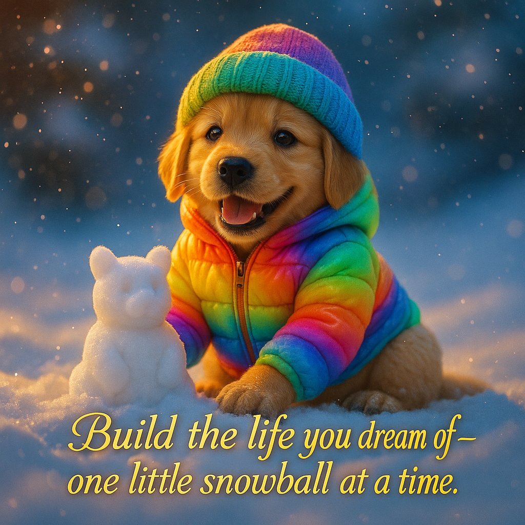 Sometimes the smallest moments build the biggest dreams.

$Muffin reminds us that even in the coldest season, you can shape your future -
one little snowball at a time.

Contract:
CEmyFLPZ8abe2zVxgxBYo3jrh6ZLwvzCKadMayXipump

Powered by @Solana

#WinterVibes #CryptoCommunity