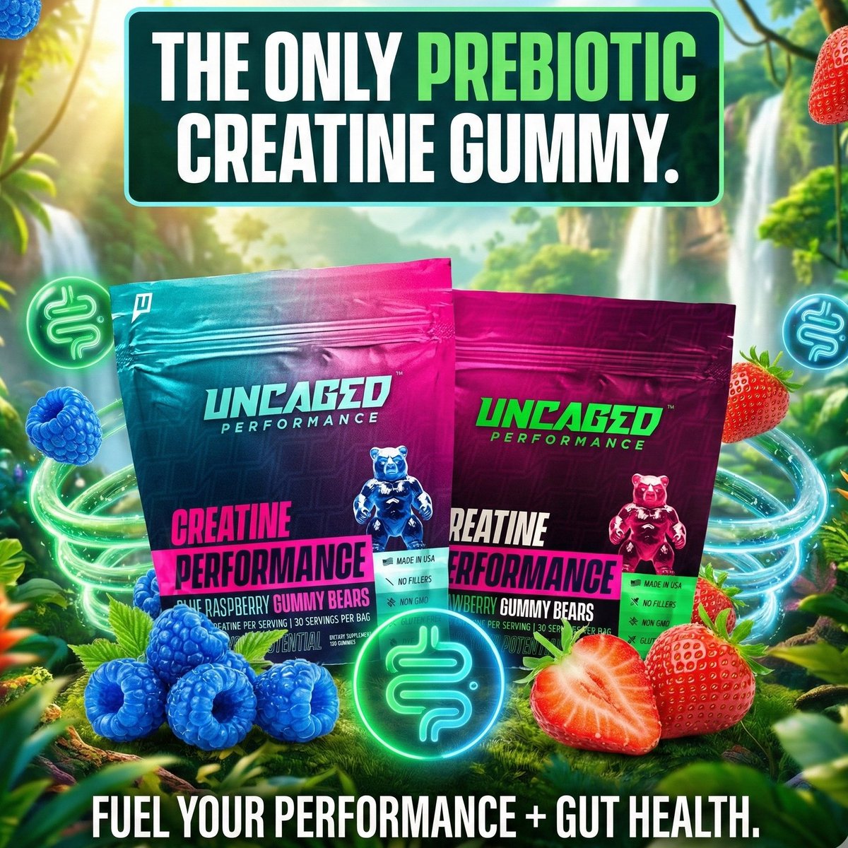 MrEvenLift's tweet photo. 🔥 Performance meets gut health. The only prebiotic creatine gummy is here to change the game. Stronger lifts, smoother digestion, zero hassle.

#creatinegummy #guthealth #prebiotic https://t.co/D2uXcMXwyW