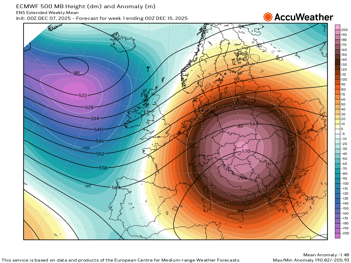 Academicmeteor1's tweet photo. As a result of a positive NAO and a negative WPO a ridge is expected to persist over Eastern Europe and Scandinavia into next week, while a deep trough combined with an active jet stream will maintain cold, and rainy conditions over #Iran and the #MiddleEast region.
#Iranweather https://t.co/wddgwf43bB
