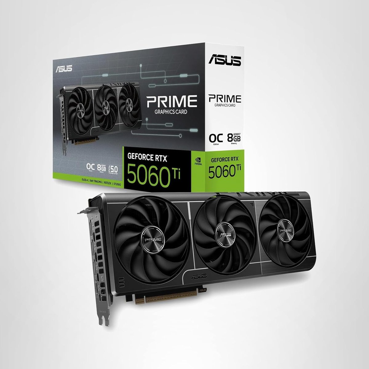 ➔ NEWS ➔ The ASUS Prime GeForce RTX 5060 Ti 8GB OC Edition