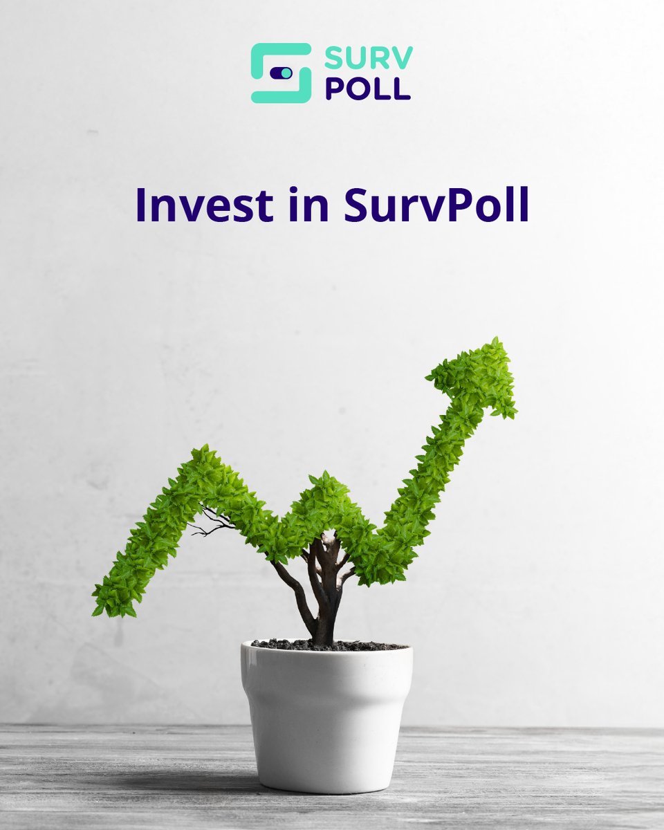 SurvPollData's tweet photo. Looking for an investment with impact? SurvPoll delivers innovative market research solutions and actionable insights. Be part of our journey to help businesses make smarter decisions and drive growth. https://t.co/BKZPVG04KE