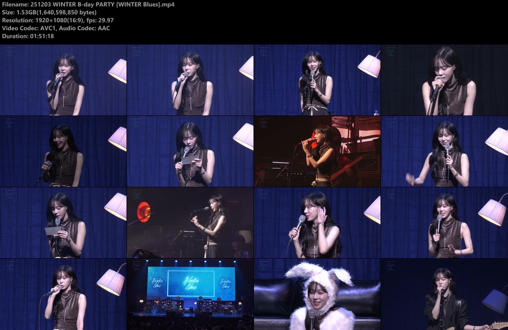 cloudsdrive's tweet image. 251203 WINTER B-day PARTY [WINTER Blues]
cloudsdrive.tistory.com/38