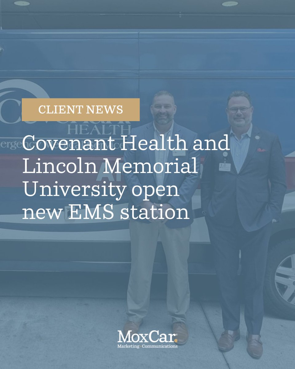 Covenant Health partners with Lincoln Memorial University to open a new EMS station in Cumberland Gap. The partnership and new facility provide a centralized strategic location to serve the broader community with quick response times for emergency medical services.
 
Thanks to