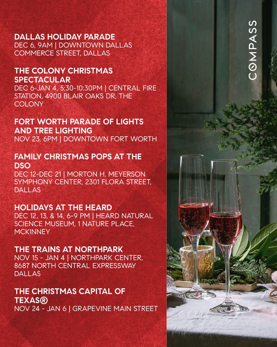 rhodesgrouptx's tweet image. The holidays are here, and communities everywhere are lighting up with festive events and traditions ✨
Home truly shines brightest this time of year.

#TheRhodesGroup #CompassDFW #HolidaySeason #CompassParkCities