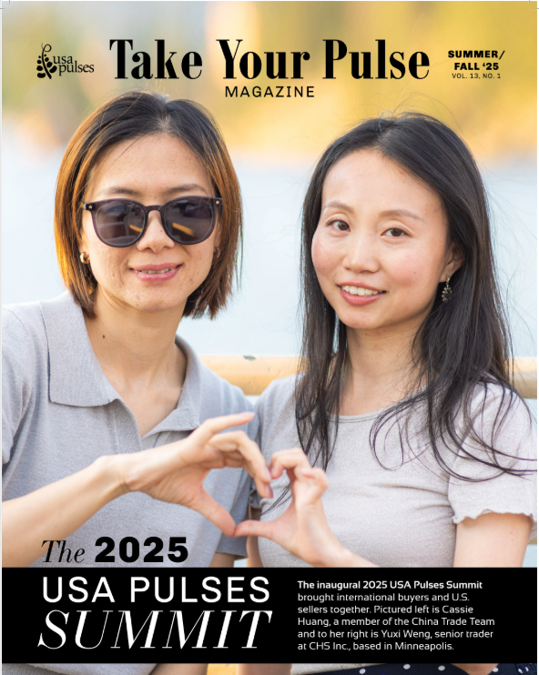 The latest Take Your Pulse magazine marks a major moment for the U.S. pulse industry. It captures the transition from the American Pulse Association to the unified USA Pulses and highlights the inaugural 2025 USA Pulses Summit. bit.ly/3Mp7RYX