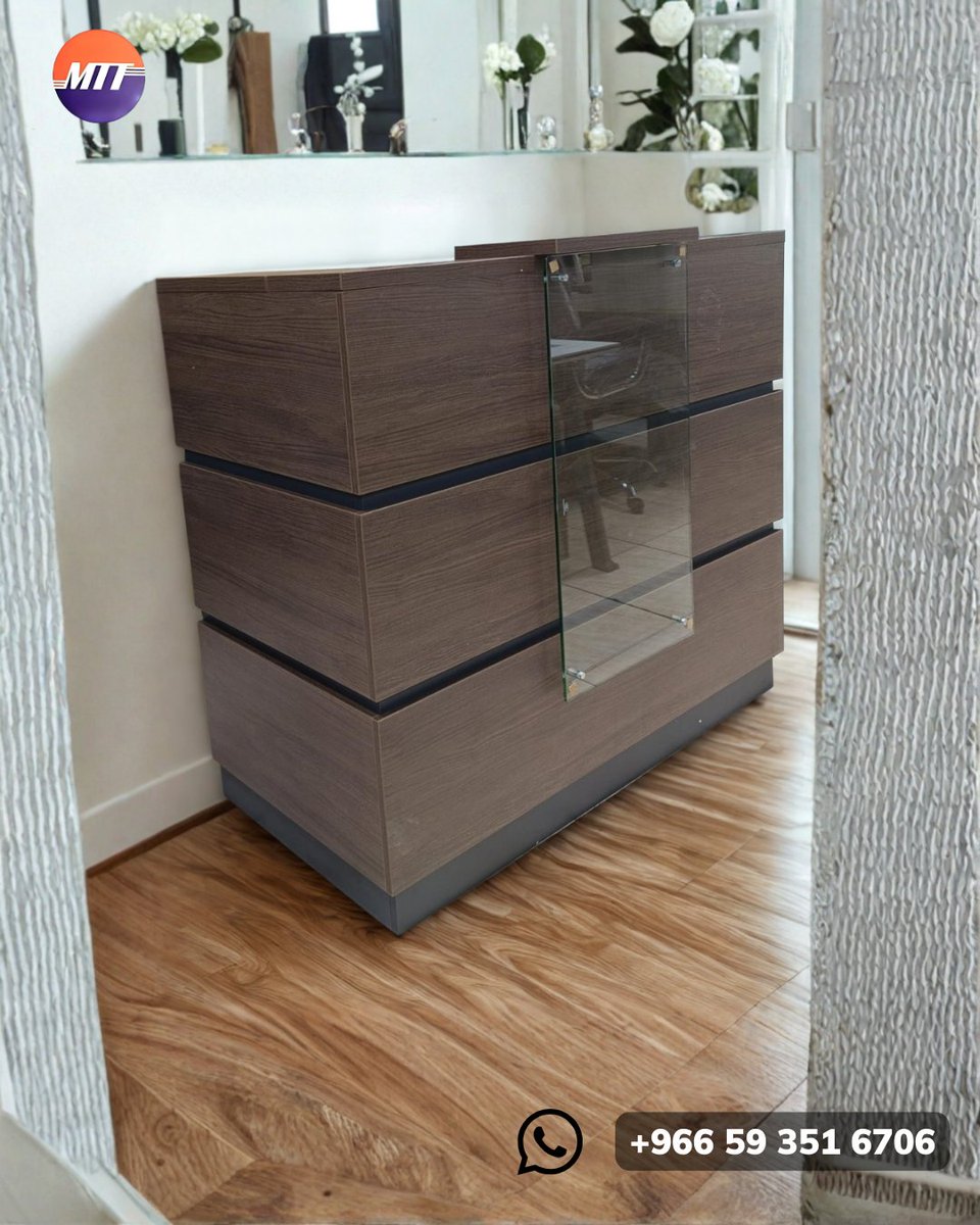 MTT_Office's tweet image. Methaq Al Aroba Furniture
ميثاق العروبة للأثاث

Reception Counters 970-1206, 970-1406, and 1070-1206 — modern, elegant designs crafted to create a standout first impression in any workspace.

📞 WhatsApp: 059 351 6706

#receptiontables #CounterTable #officereception #frontdesk