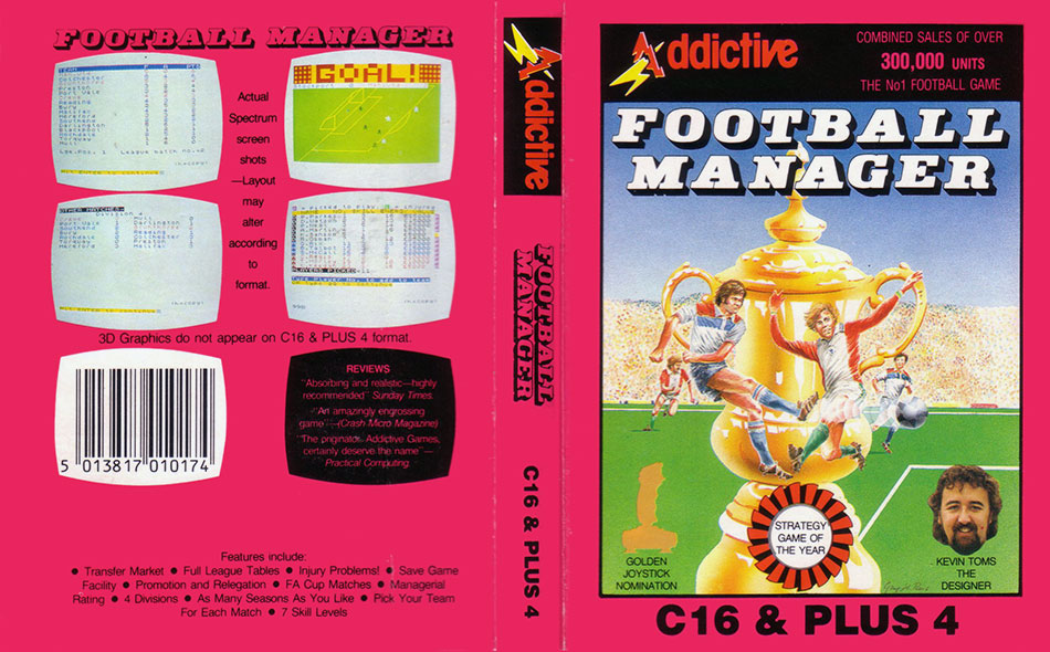 Most people with Commodore computers experienced Football Manager on the C64, but there was another version made for the C16 and Plus 4! 🙂

#KevinToms #FootballManager #CommodorePlus4 #C16 #C64 #RetroComputers #HomeComputers #Microcomputers #80sComputers #PersonalComputer