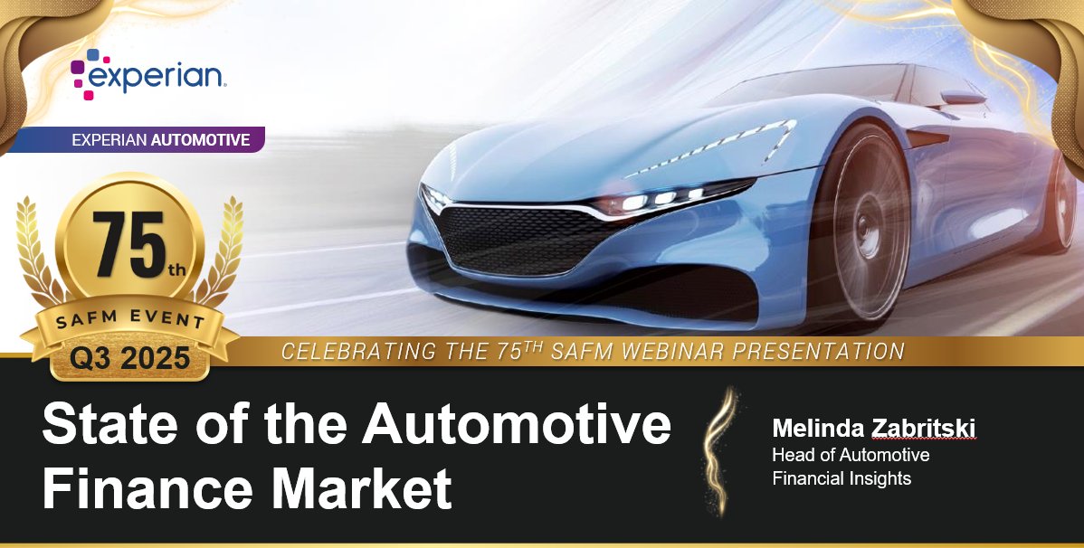 🚗 New: Q3 2025 Auto Finance Report
🎉 #75 from Melinda Zabritski
📌 80.67% new cars financed
📌 EVs = 11.36% of financing (25% of leases)
📌 Avg loan $42,332 | $748/mo
📌 Refis save ~$48/mo
📌 Balances ↑ 1% YoY, delinquencies elevated

🔗 experian.com/automotive/aut…