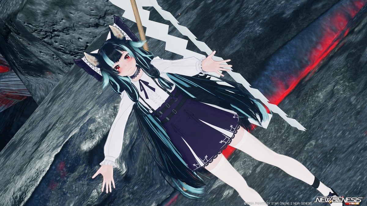 suzurinPSO2's tweet image. 左2018年の初のメンテSS投稿したやつの多分ボツっぽいやつ
右今のやつ
キャラは同じなんですよね～NGSのキャラクリすごいや