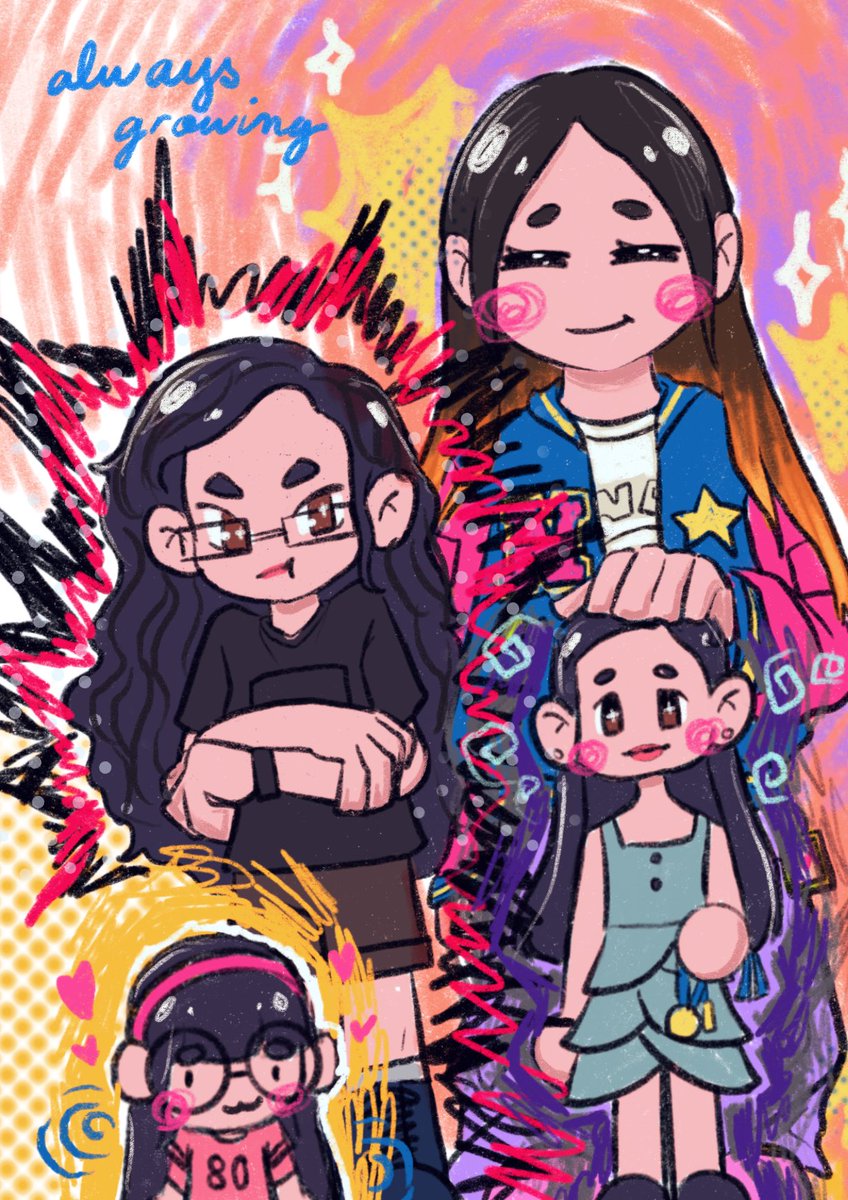 I’m always growing