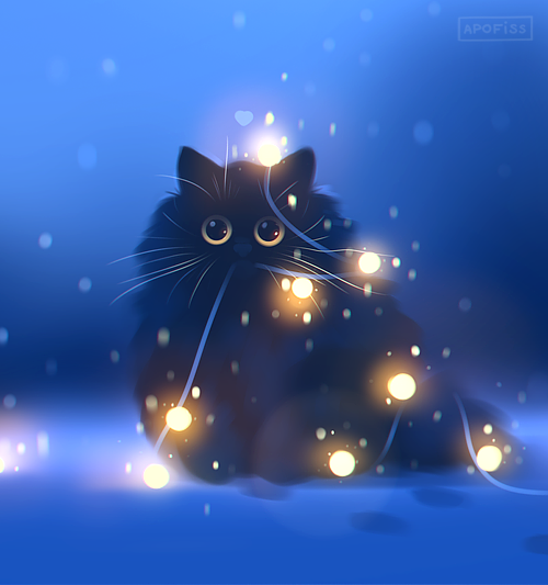 A bit more winter arts from years ago!❄️/ᐠ｡‸｡ᐟ\