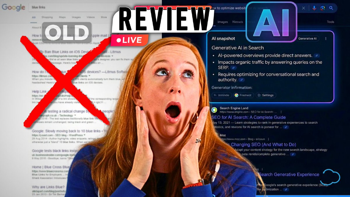 Starting in 5 minutes, hop on YouTube and submit your URL - Joy and Elizabeth will be sharing tips on how to rank for AI searches!

youtube.com/watch?v=_BN6tu…