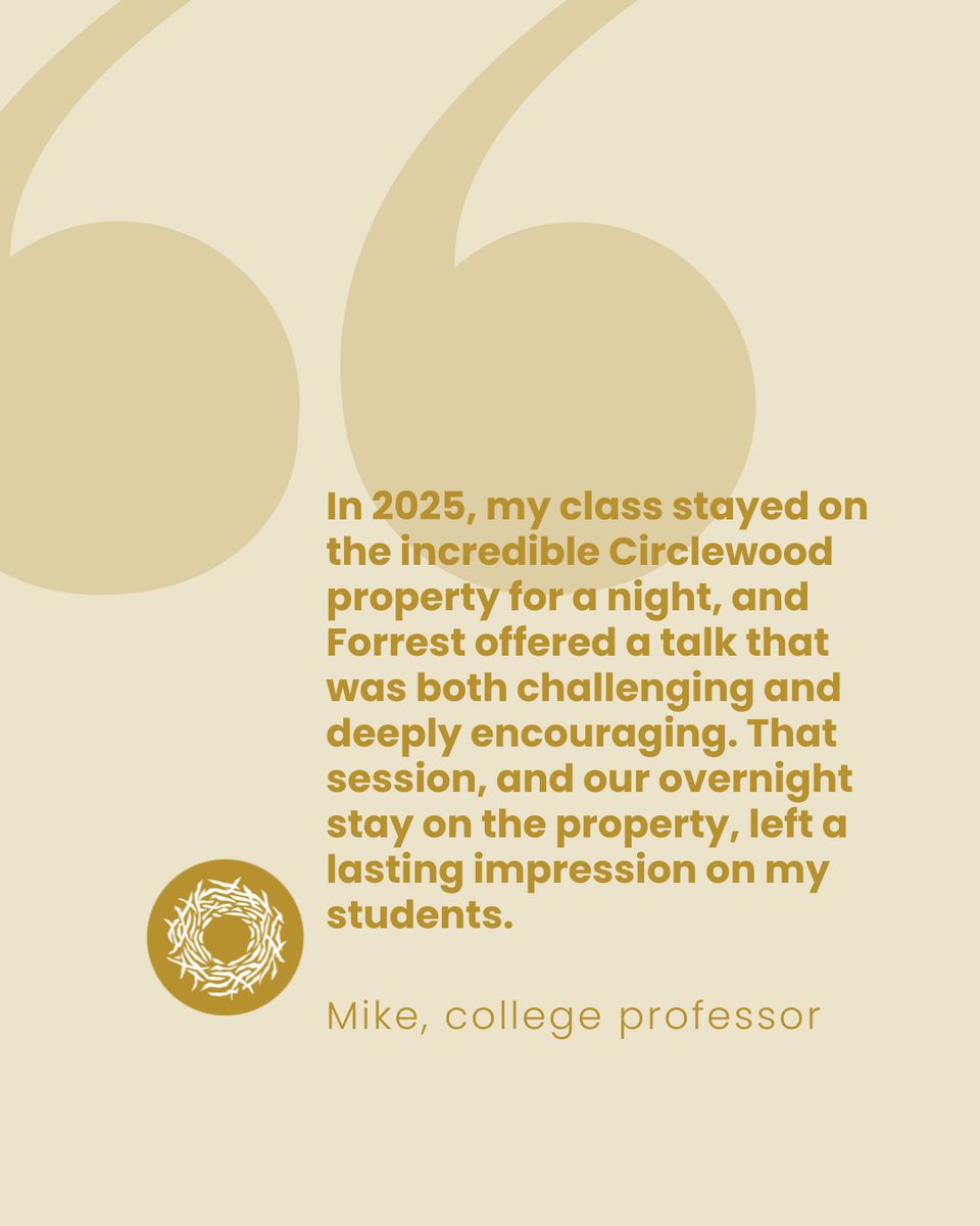 Here's what one of our educational partners had to say about their summer experience on the land at Circlewood Village! Thanks for the kind words, Mike!