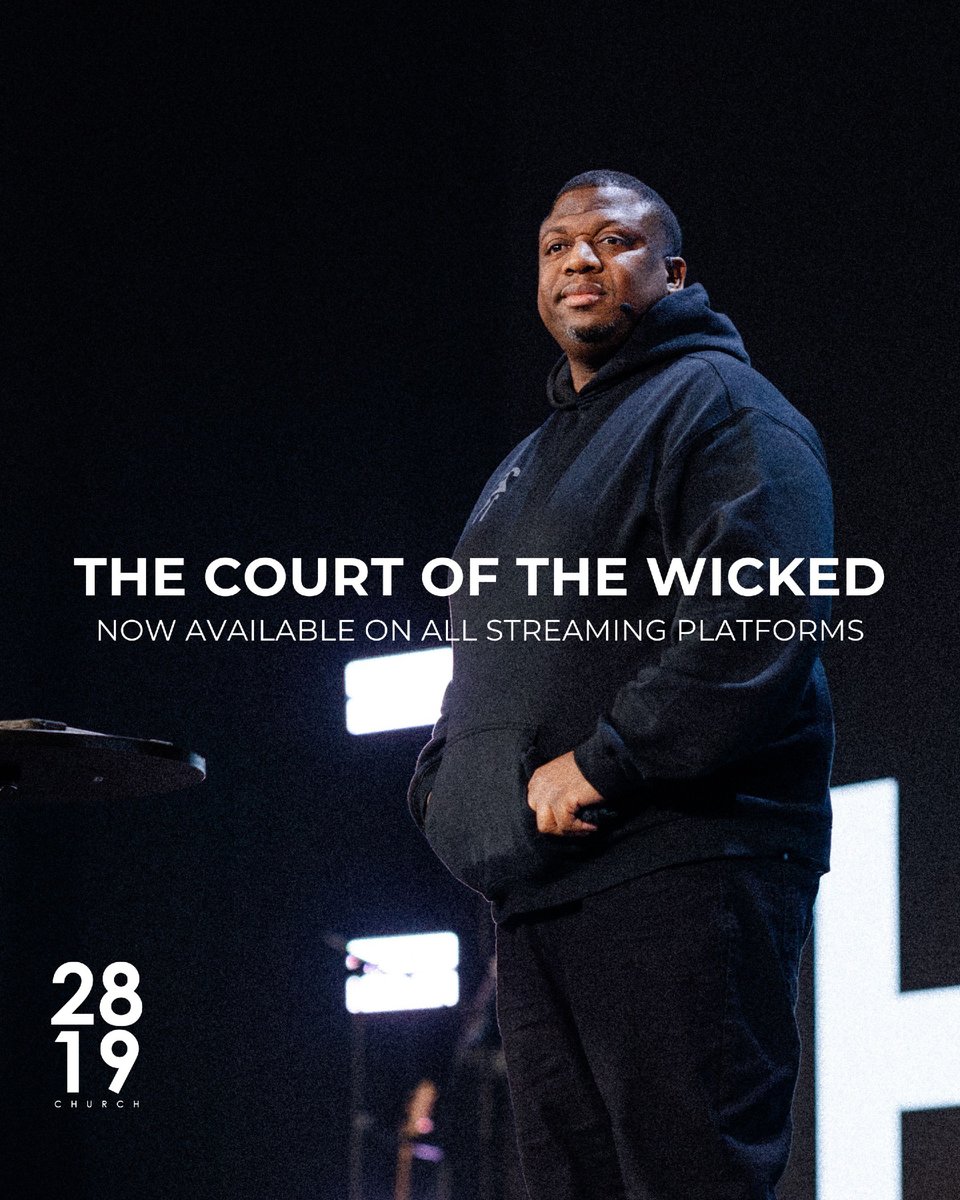 2819Church's tweet image. In week 7 of our powerful series CROSS TO COMMISSION, Arik Hayes taught from Matthew 26:57-68, showing us how Jesus endured the court of the wicked in perfect surrender to the Father’s will. His obedience secured our salvation.

“THE COURT OF THE WICKED” is now streaming.

WATCH…