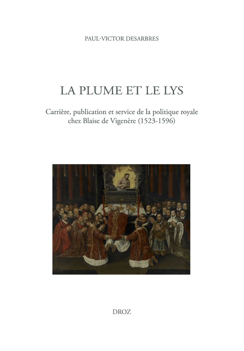 Jeudi 11 décembre 2025, de 15 h à 17 h au <a href="/CRM_sorbonne/">Centre Roland Mousnier</a>, j'aurai le grand plaisir d'accueillir dans mon séminaire Paul-Victor Desarbres de <a href="/LettresSorbonne/">Faculté des Lettres Sorbonne Université</a> qui viendra évoquer la figure de Blaise de Vigenère à travers l'ouvrage qu'il lui a consacré chez <a href="/Librairie_Droz/">Librairie Droz</a>.
