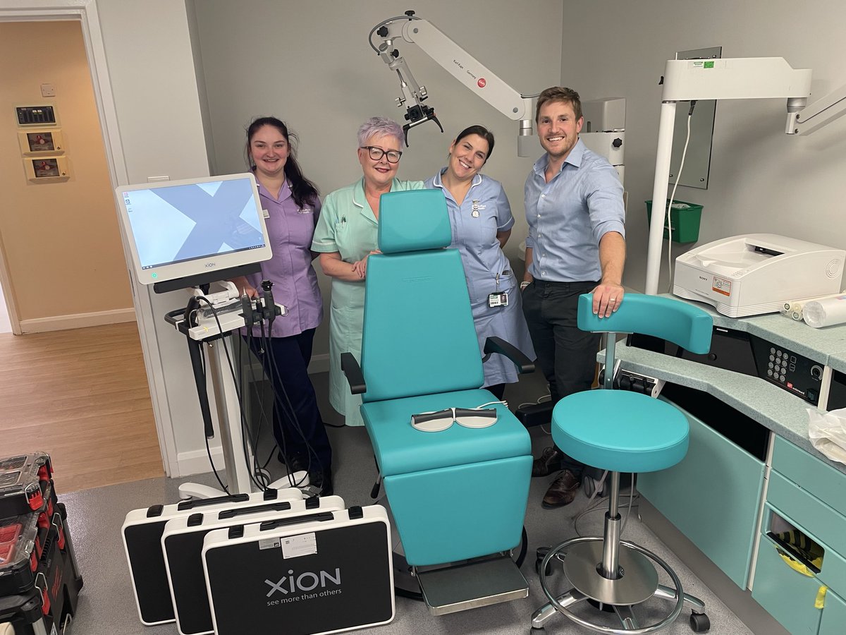 JonnyDepledge1's tweet photo. Another day, Another Nuffield!
This time it’s @NHLeeds receiving their brand new ENT kit! New stack and scopes, microscope and chair!
Long time coming, but we got there!
#Xion #ENT #KAPS #Heinemann
@DpMedical
@robhdpmed
@NuffieldHealth https://t.co/CXkSceVifD