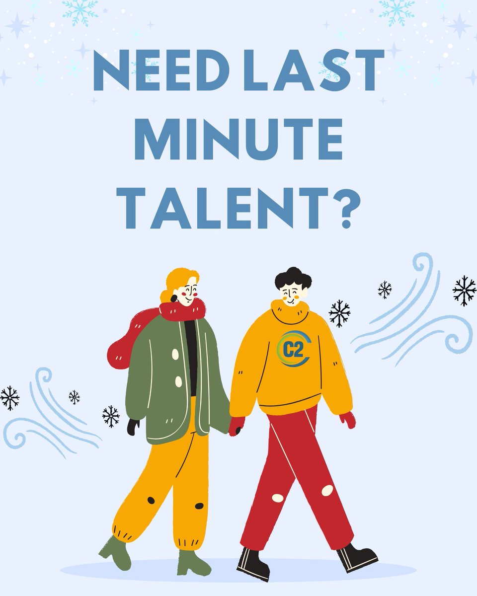 Creative deadlines don’t slow down just because the calendar does. If your team needs a last-minute designer, strategist, or production pro to close out the year strong, C2 can step in quickly. Let’s help you hit those 2025-ready finish lines with ease.