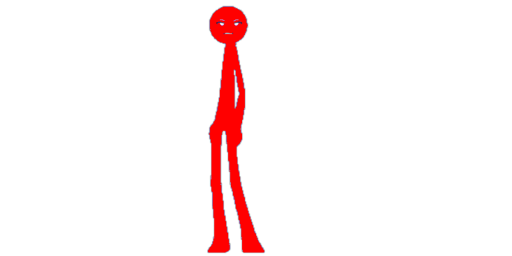 TheJDzero's tweet image. So these are my Two new OCs stick figures called New type the purple figure is called Angel and the red figure is Odin if you're a Mech fan you understand the reference when I say New type.