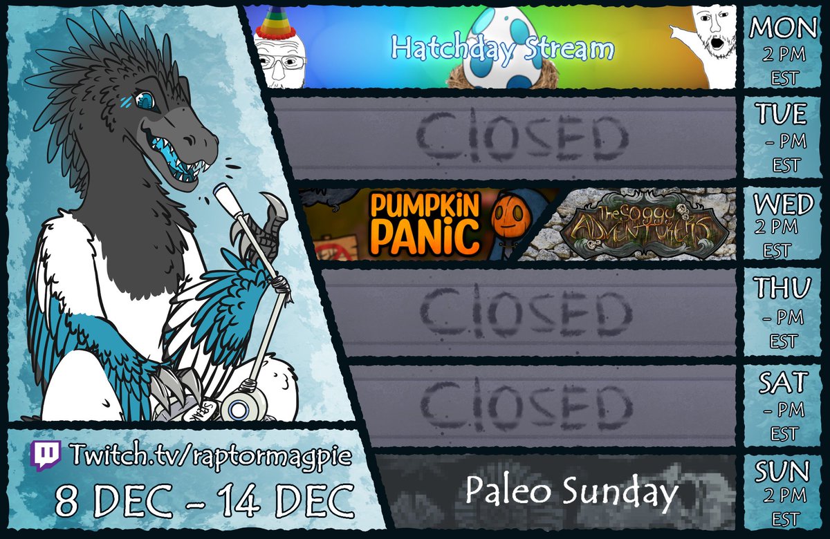 RaptorMagpie - Moved to Other Platforms tweet media