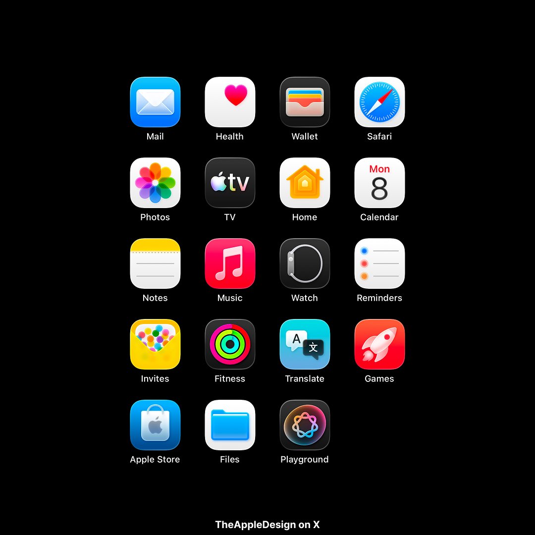 Apple Design tweet media