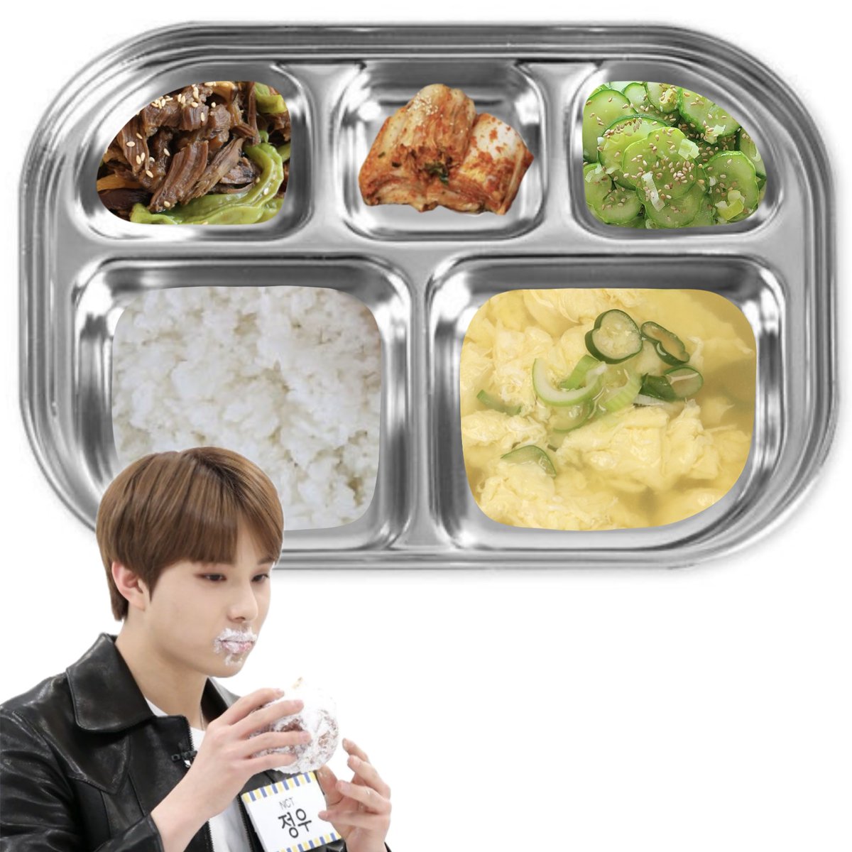 jwbapmanimuu's tweet photo. 251210 (수) 조식 🐶🍴

쌀밥
얼큰계란국
소고기꽈리고추조림
오이나물
배추김치

총 813.47kcal https://t.co/KFox2vDWNM