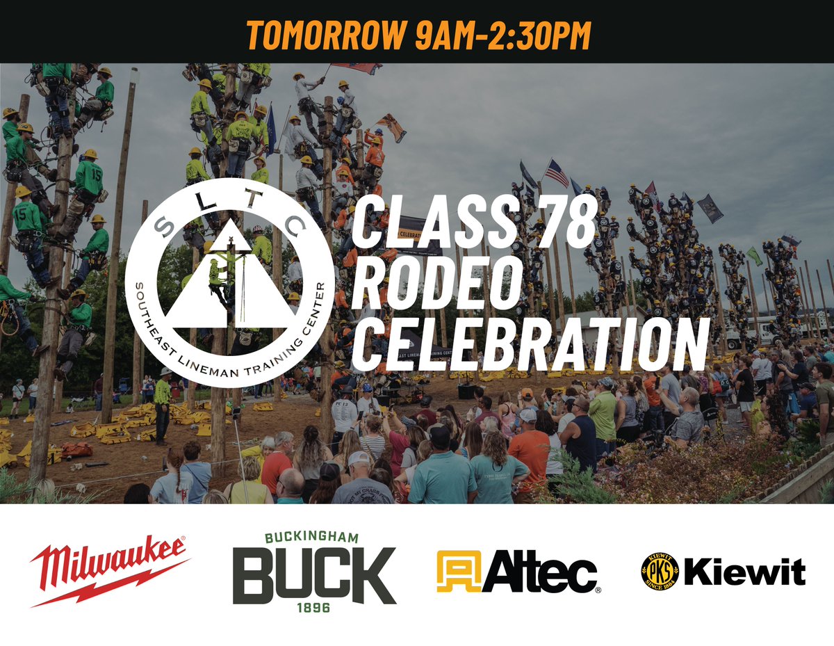 We’re looking forward to welcoming everyone to Class 78’s Rodeo tomorrow. With events, vendors, and food trucks, it’s the perfect way to celebrate all of their hard work!