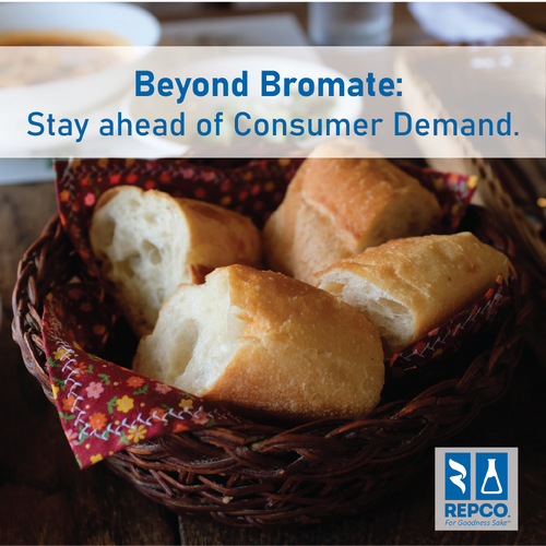 REPCOWORLD's tweet image. Bromate is on its way out. Forward-thinking mills and bakeries are already preparing for what’s next.

At REPCO, we help you stay ahead of regulations and consumer demand with enzyme systems that make clean-label baking easy.

Talk to us today. 

#CleanLabel  #REPCO #milling
