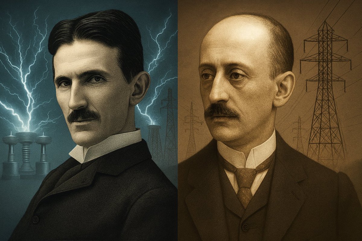 ⚠️‼️Jeśli chcesz wiedzieć, dlaczego mit Tesli nie wytrzymuje zderzenia z faktami - przeczytaj to. To 30 sekund, które zmienia cały obraz historii prądu.

‼️Tesla nie stworzył systemu prądu trójfazowego.
I właśnie to trzeba zrozumieć, żeby zobaczyć prawdę.

Co wynalazł Tesla