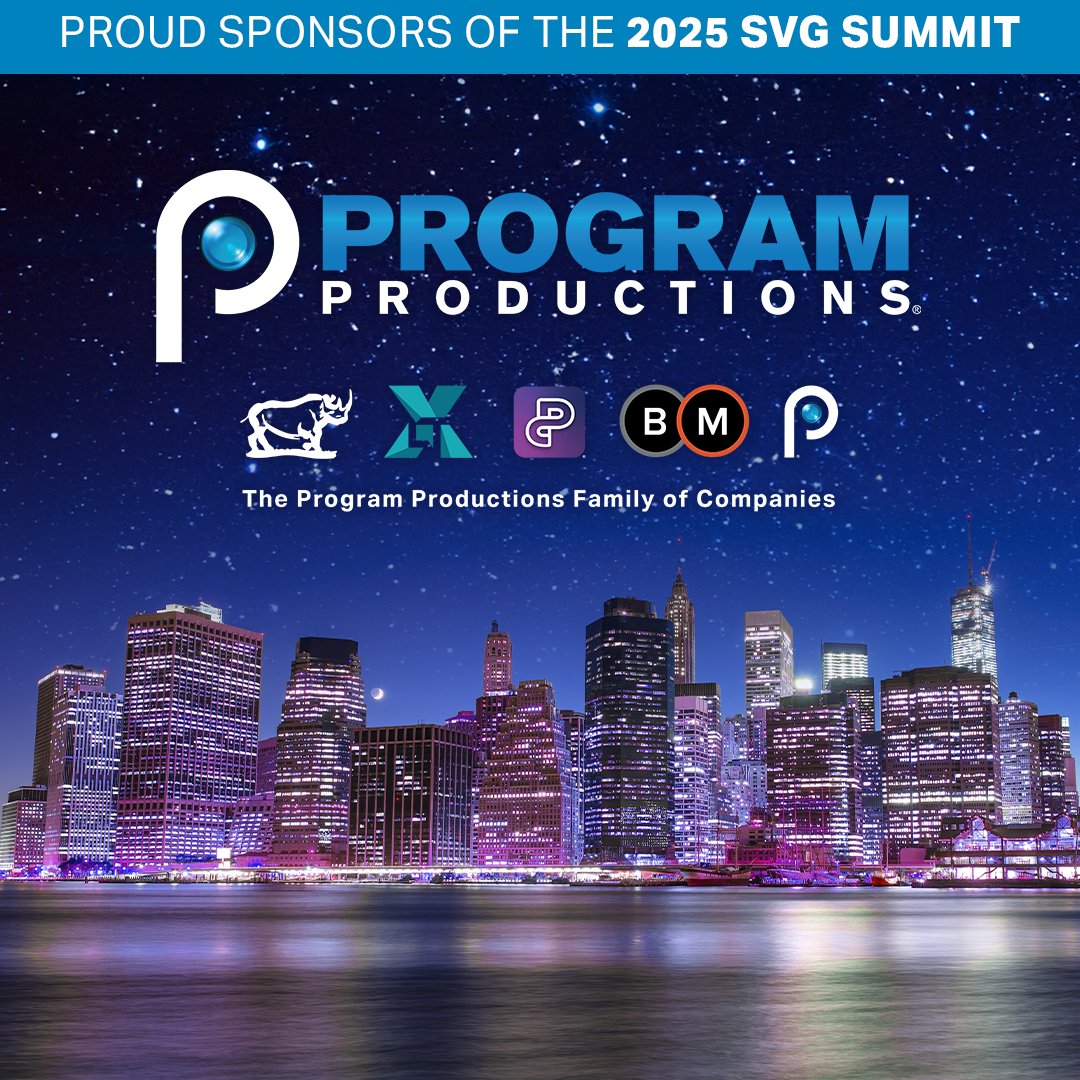 ProgramProd's tweet image. We’re proud to support the 20th annual @sportsvideo SVG Summit in NYC this year! 🎉

Visit us at Booth #201 to see how we’re changing the future of sports production. #SVGSummit

See the full schedule: rb.gy/jx0xk7
