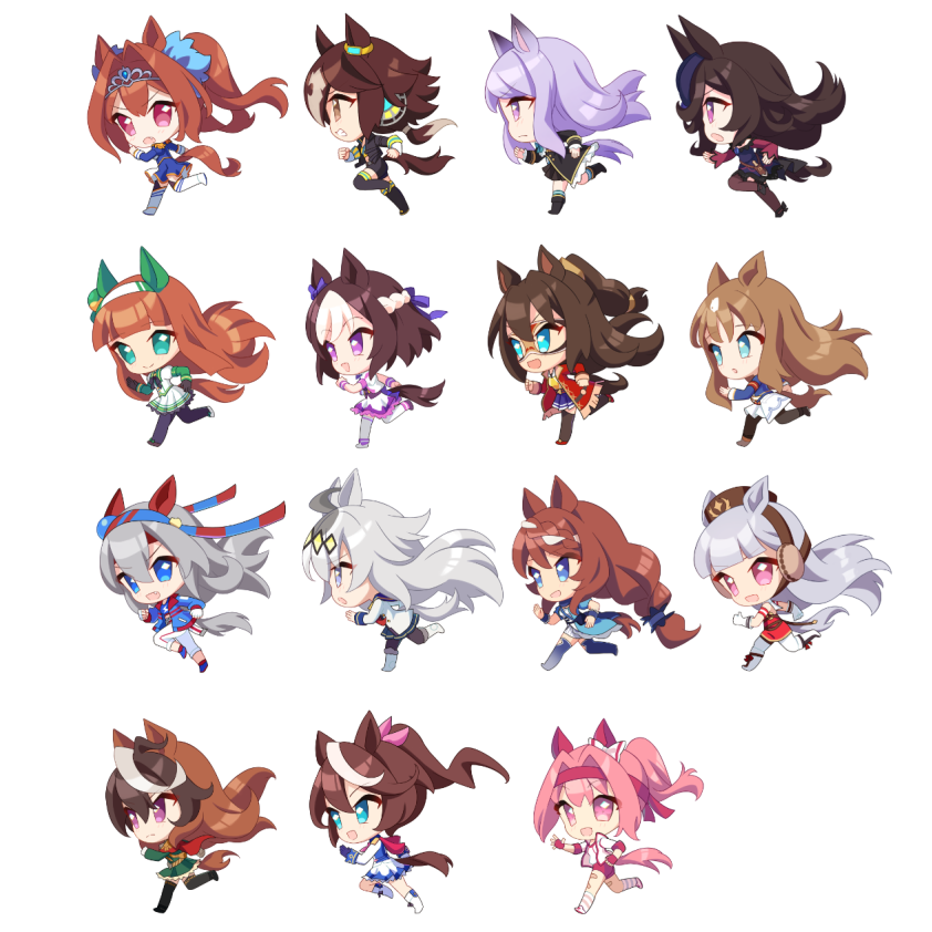 More umamusumes! Who's pulling for Cafe today?
Maruzensky, Agnes Tachyon, Manhattan Cafe