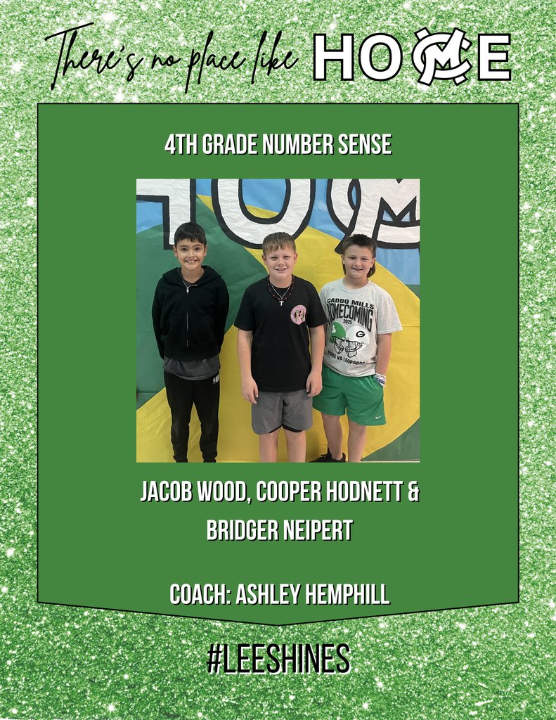 4th grade Number Sense is counting on a win!