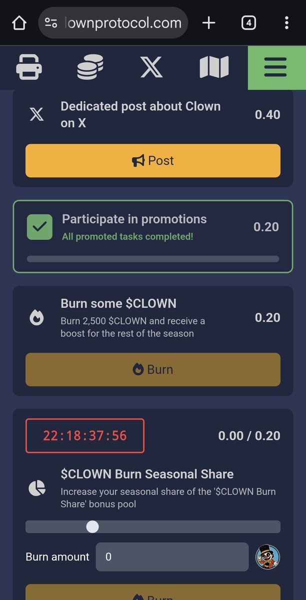 Im_dat_OG's tweet image. The recent price action on @clownitx has been impressive. Steady climbs, solid retracements, and clear momentum building on the upside. You can tell interest is rising across the community. If this trend continues, $CLOWN could easily become one of the standout movers on $ICP.