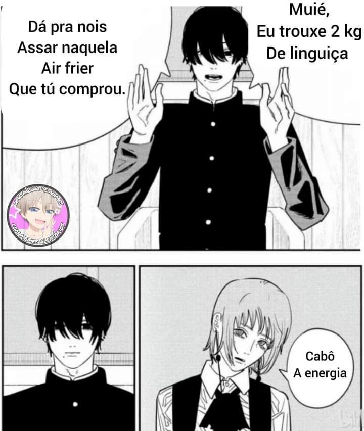 Mandei um meme e ai ela falou "Nós" aff
Já comprei as alianças