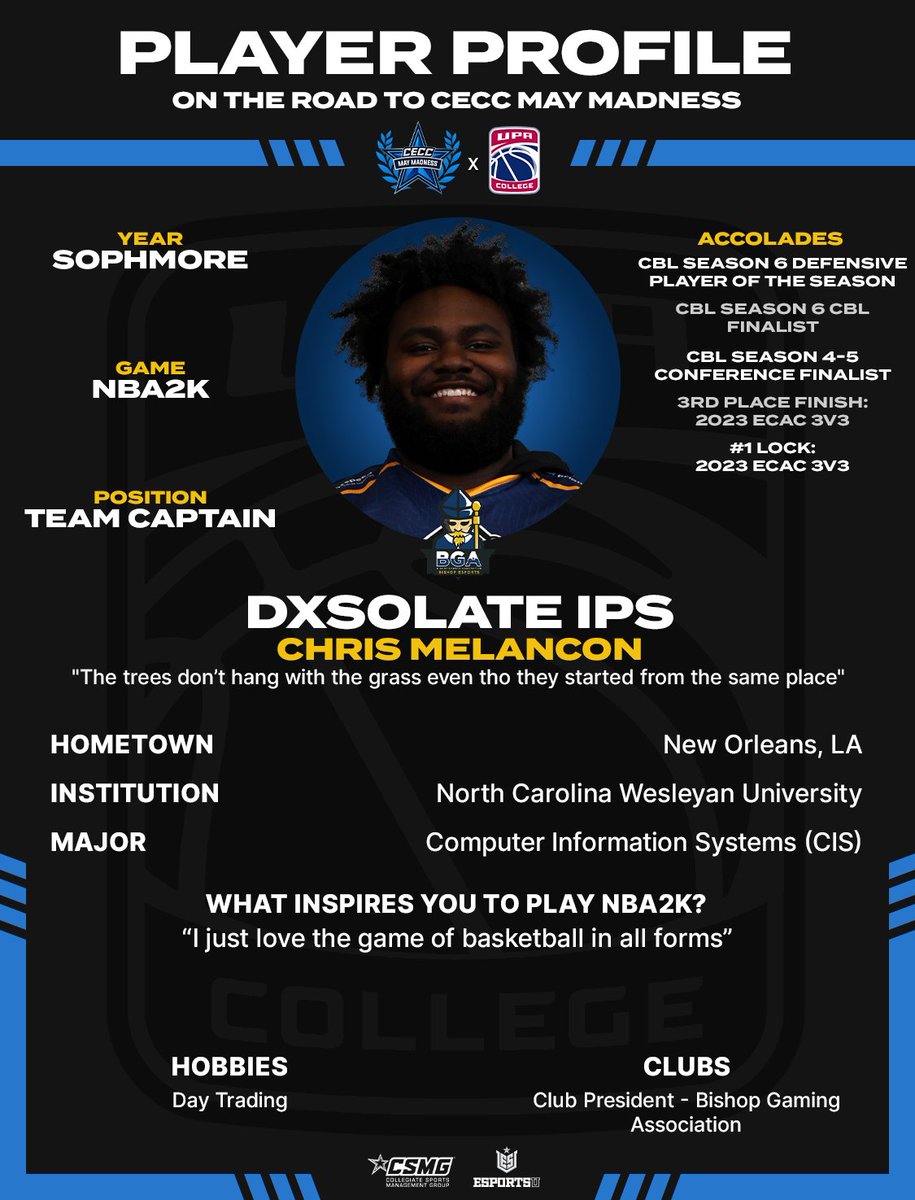 EsportsU tweet media