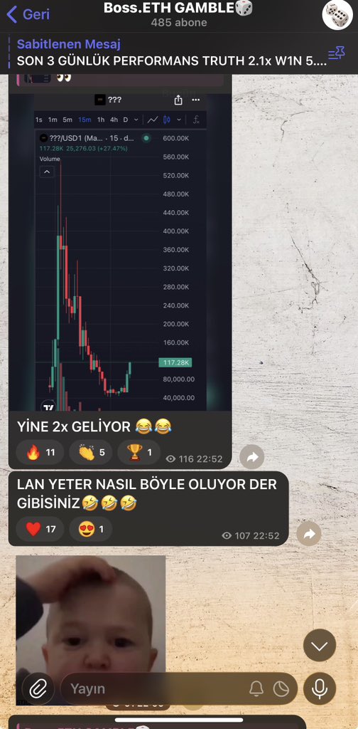 0xBosseth's tweet photo. Piyasa kötüyse bizene awww:) bu tiviti atarken bile 2x aldık :)))

Devaaam

$SOLANA AĞI!!!

Çok güzel projeler çok güzel x’ler yakalayacağız daha!!!!! https://t.co/6SIdrNLN6f