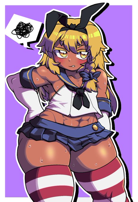 むりやりコスプレさせられたRIくん